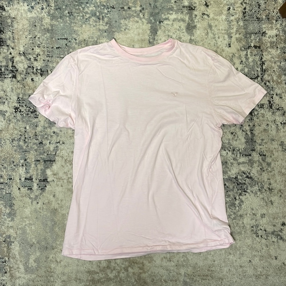 Pink American eagle tee (medium)